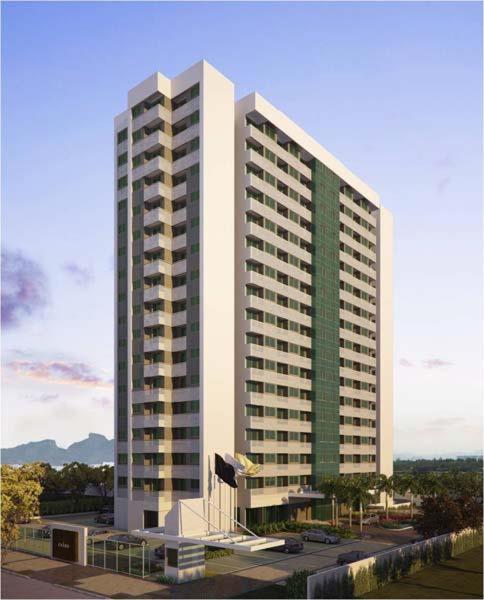 Apartamento com Vista da Piscina