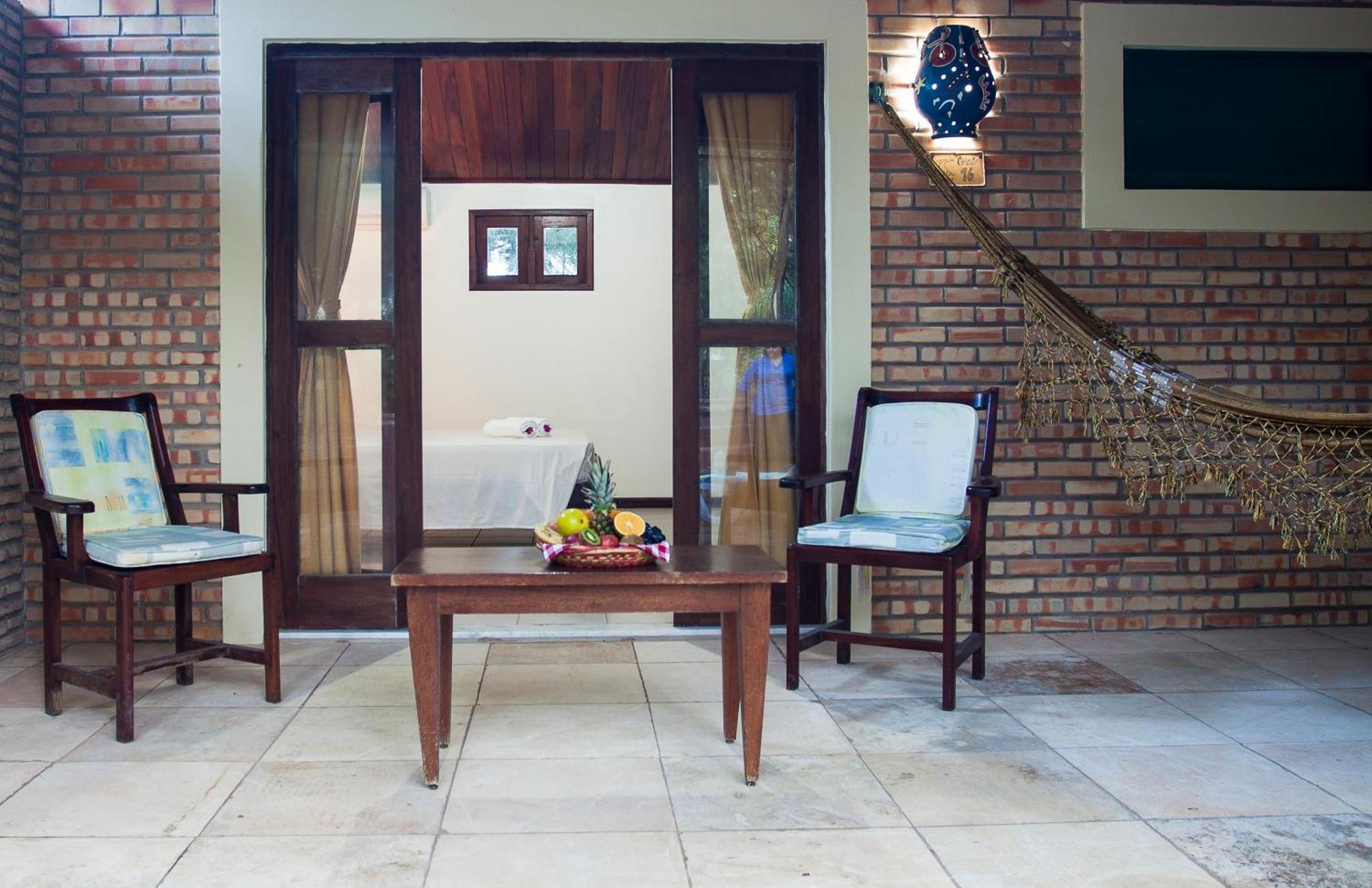 Quarto Duplo com Vista do Jardim