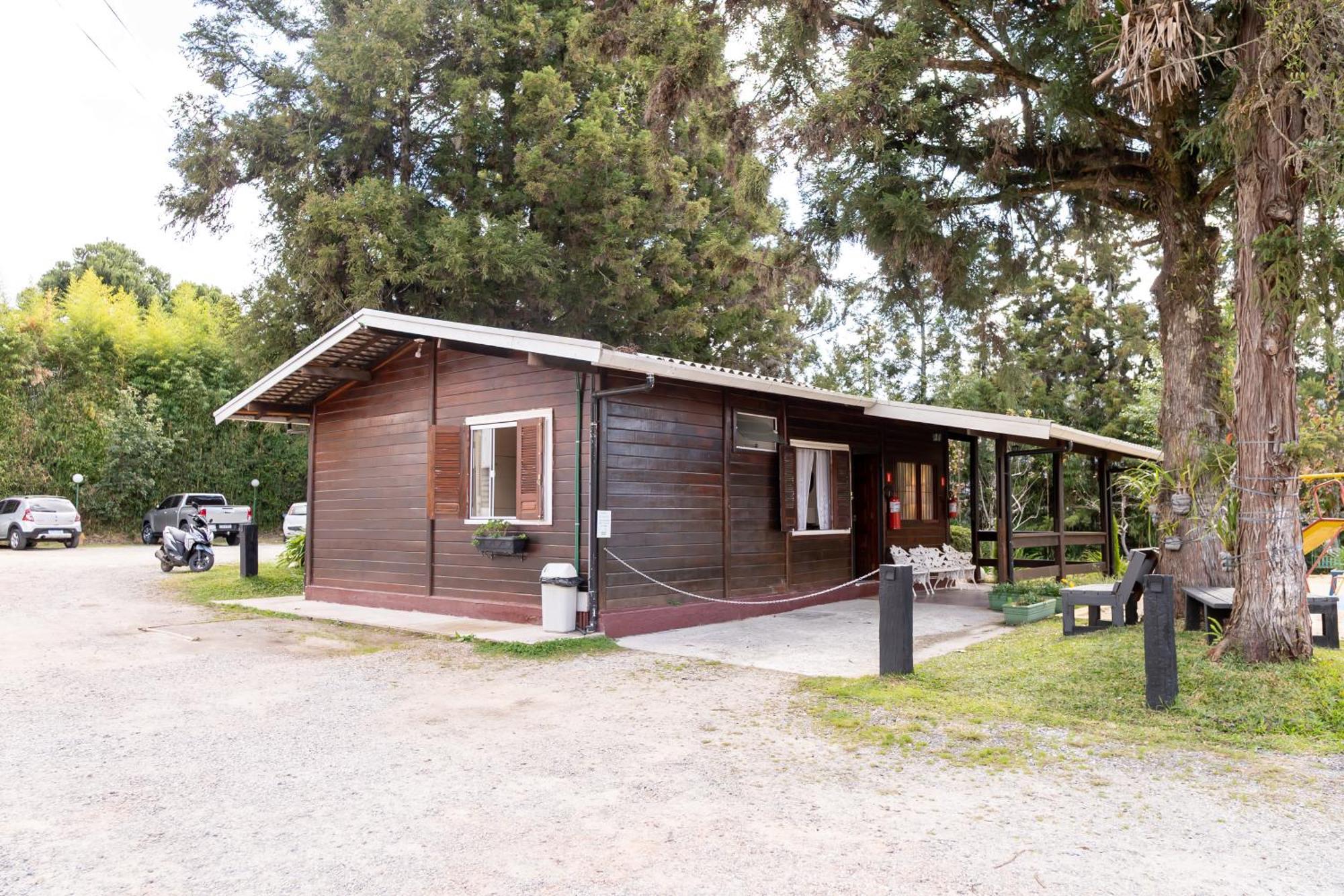 Chalé de 3 quartos com área ao ar livre