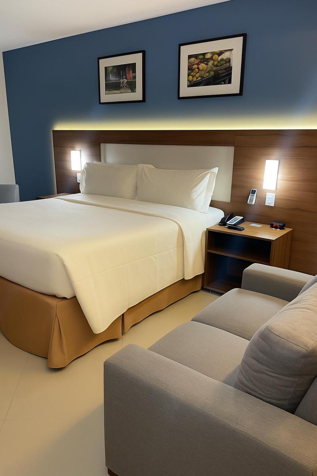 Quarto standard com cama king-size - Último andar