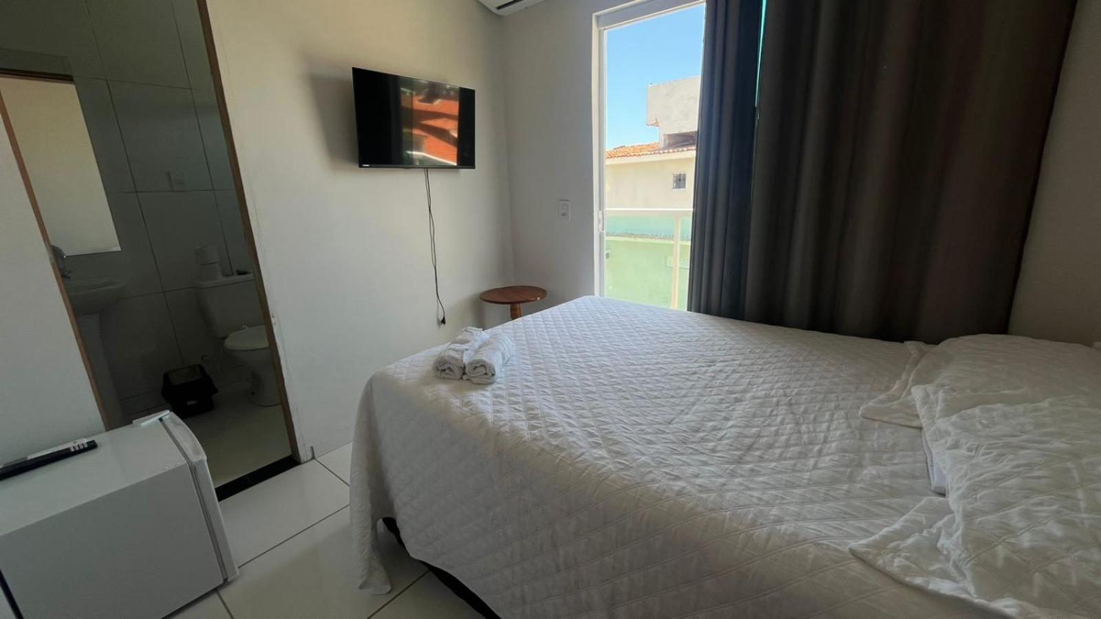 Quarto Duplo com Varanda e Vista do Mar