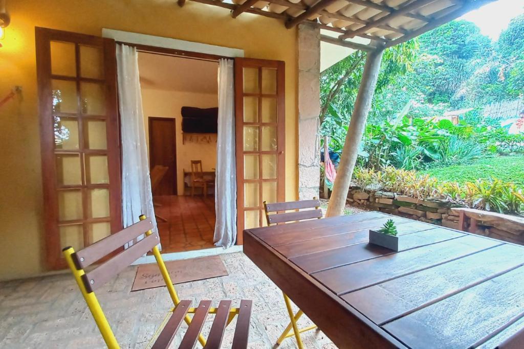 Quarto Quádruplo com Vista do Jardim