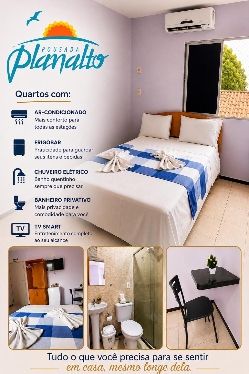 Quarto com Cama de Casal ou 2 de Solteiro e Varanda
