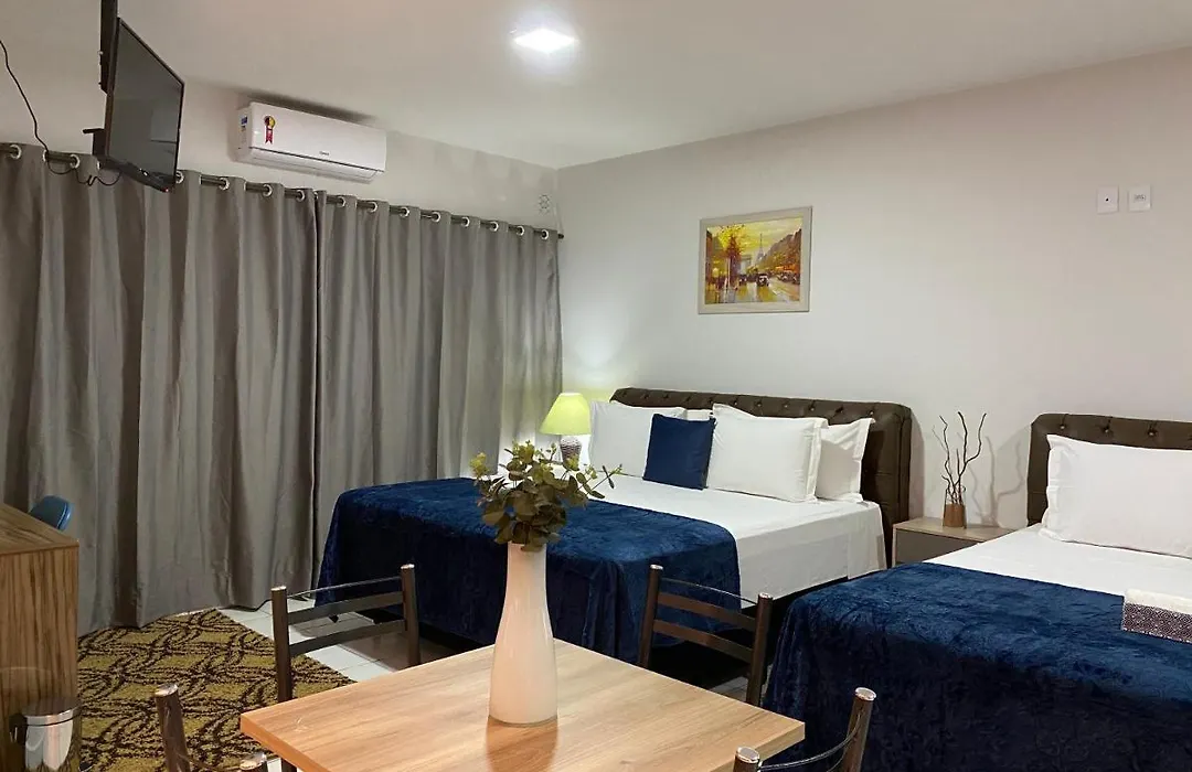 B & A Suites Inn Hotel - Quarto Luxo Safira-1