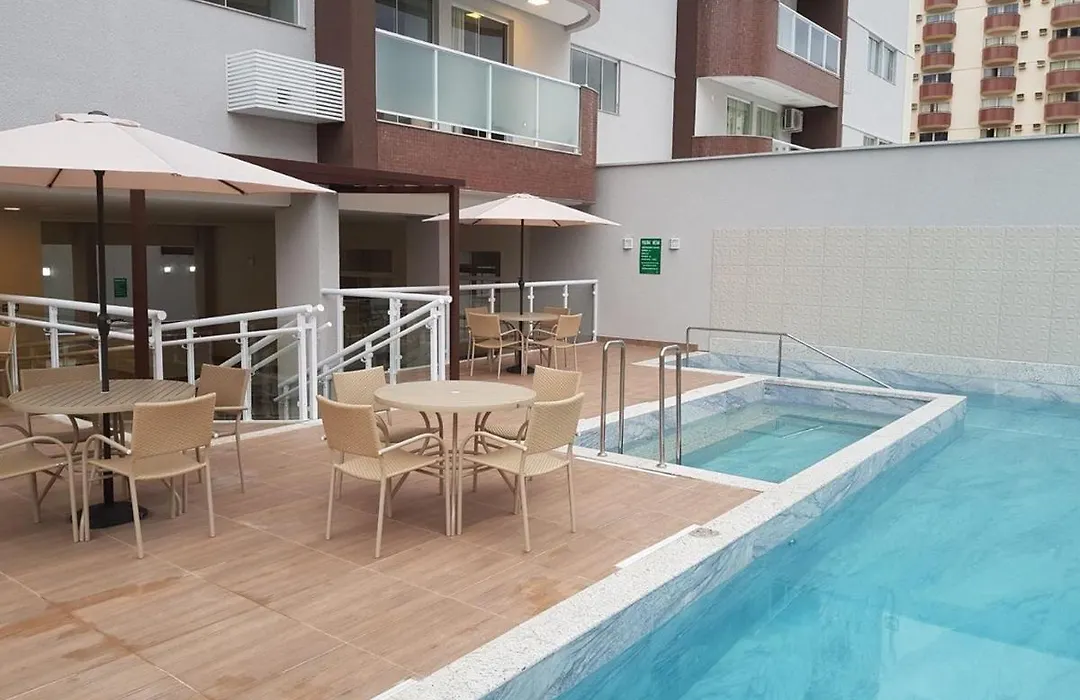 Apartamento tipo Flat para temporada em Caldas Novas com cozinha-1