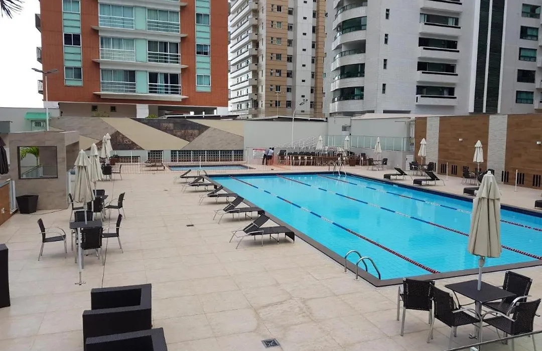 Flat no la residence com acesso a clube-1