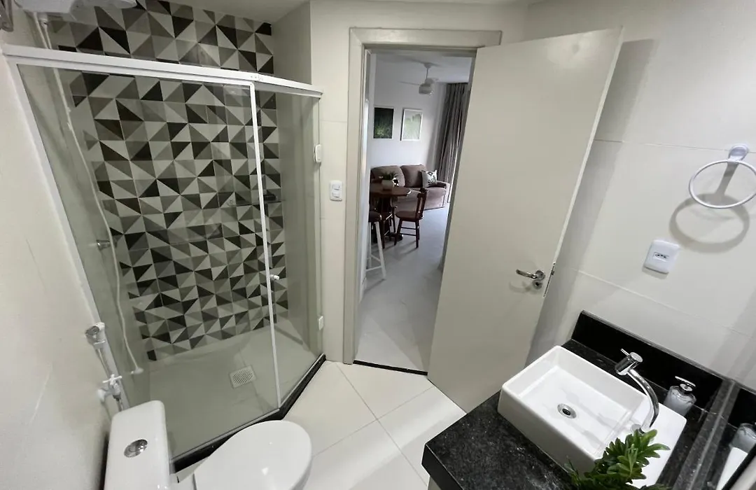 Flat Jardim De Alah Em Frente Ao Mar-1