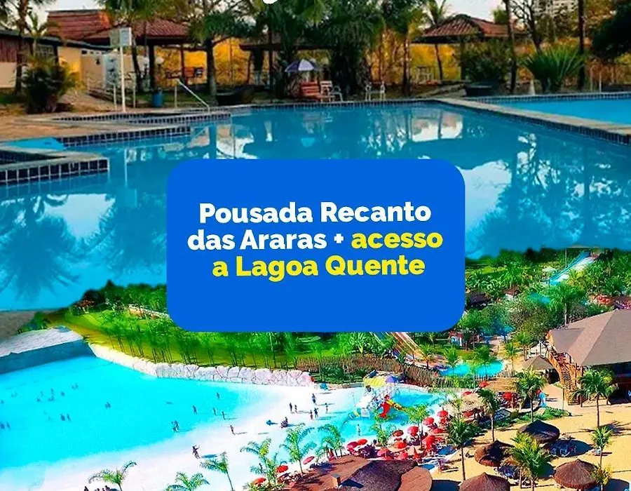 Pousada Recanto Das Araras "Com Acesso Ao Lagoa Quente"-1