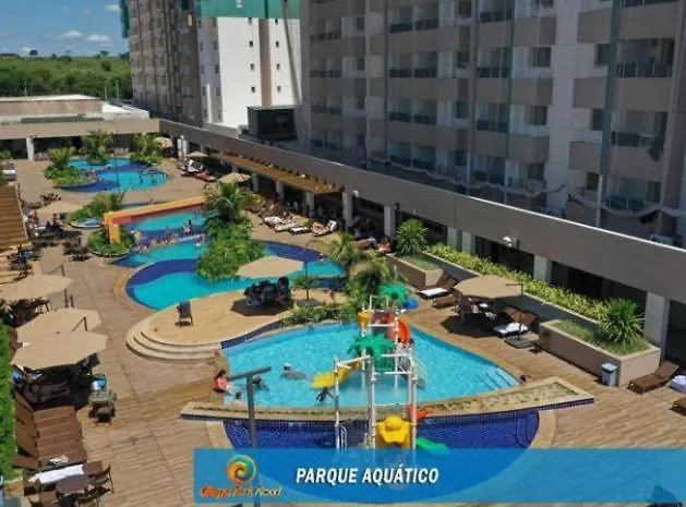 Flat no Olimpia Park Resort (ao lado do Thermas dos Laranjais)-1