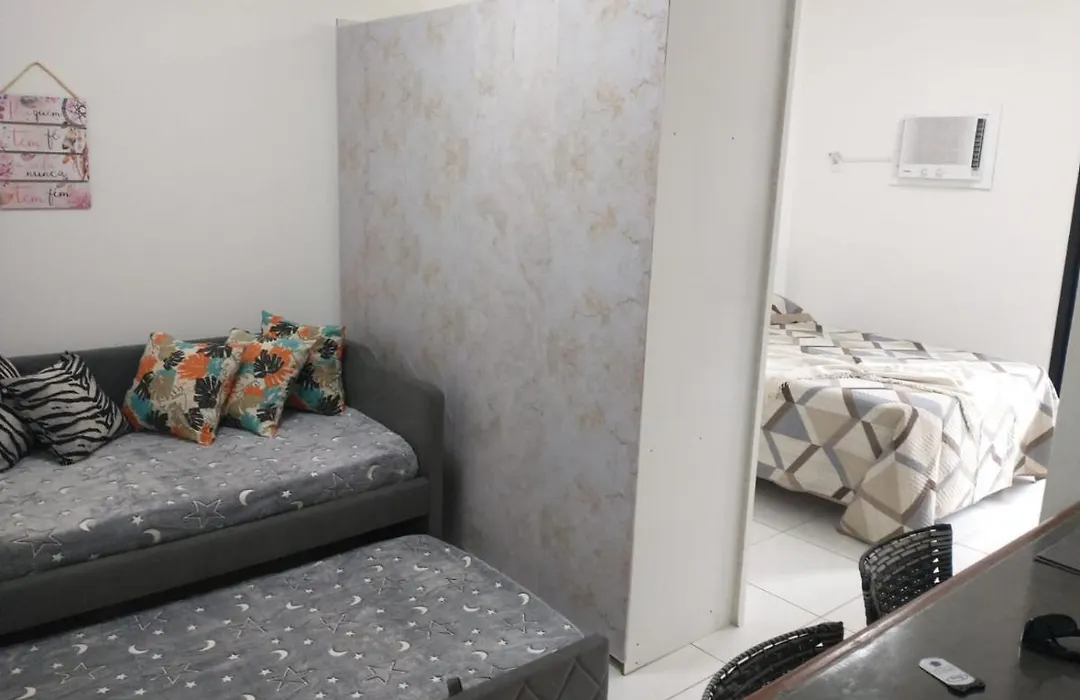 Flat São Vicente 5 minutos da praia-1