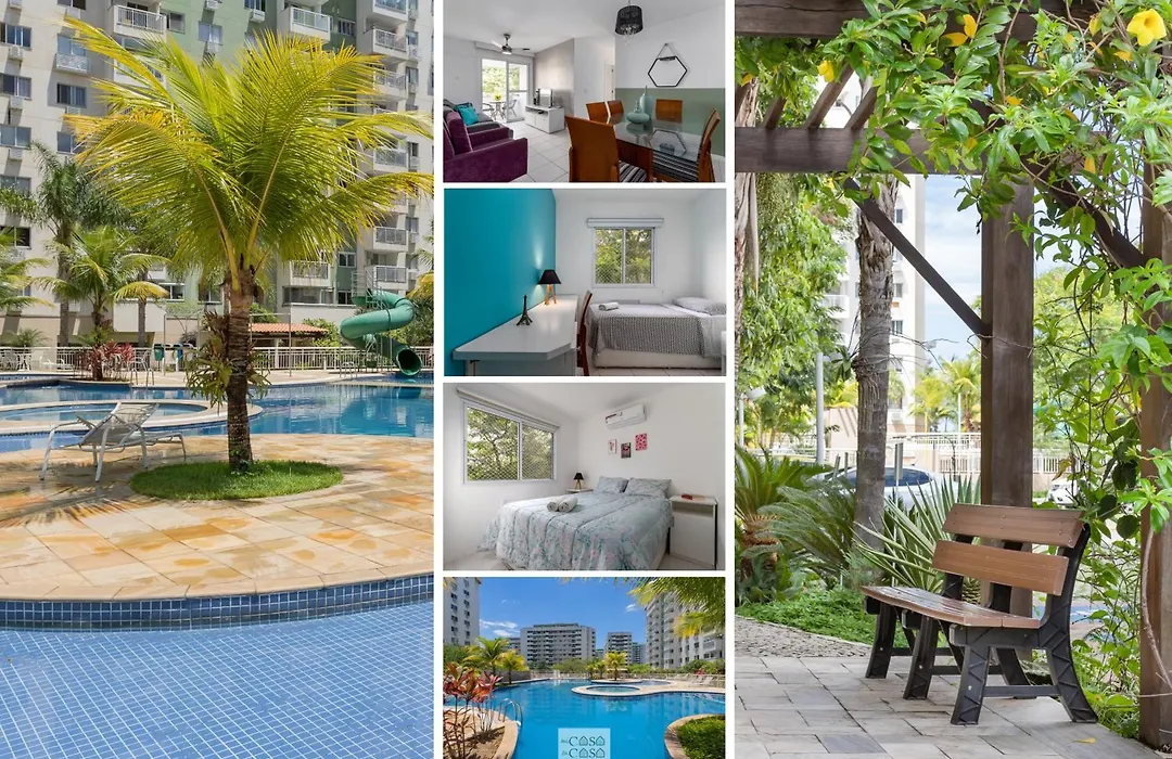 3 QUARTOS em Condominio com PISCINA, ESTACIONAMENTO e Portaria 24h a 300m do Centro de Convenções RIOCENTRO-1