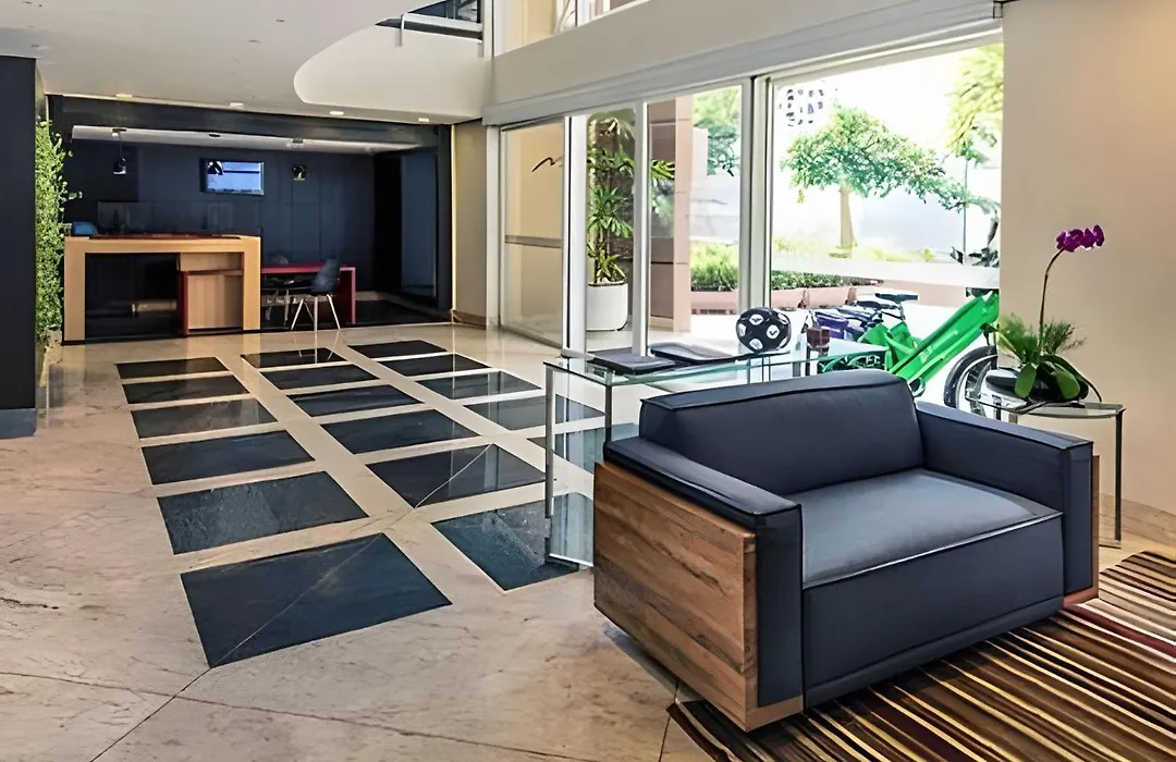 Get A Flat 701-Suite Com Terraco E Parede De Vidro | Ibirapuera Jardins-1