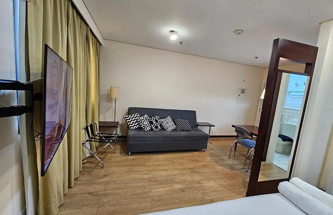 Flat Hotel Rua Americo Brasiliense 2163 Uh1208-1