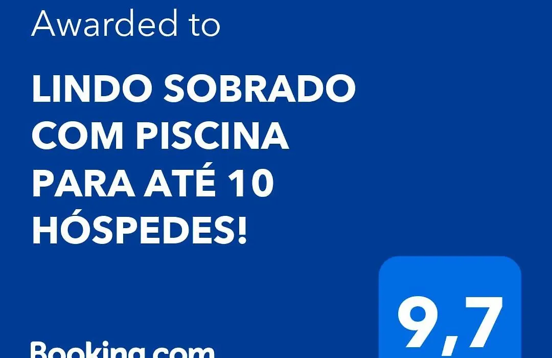 Lindo Sobrado Com Piscina Para Ate 10 Hospedes!-1
