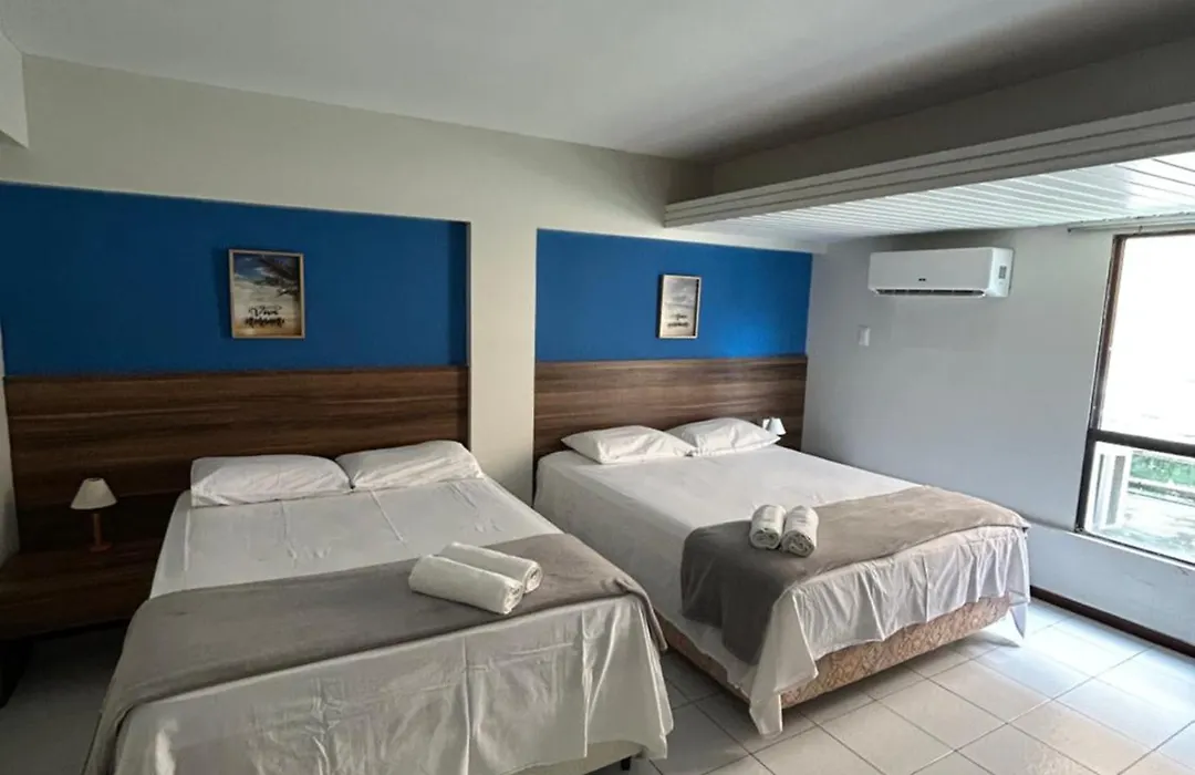 Flat 112 equipado na beira mar de Tambaú-1