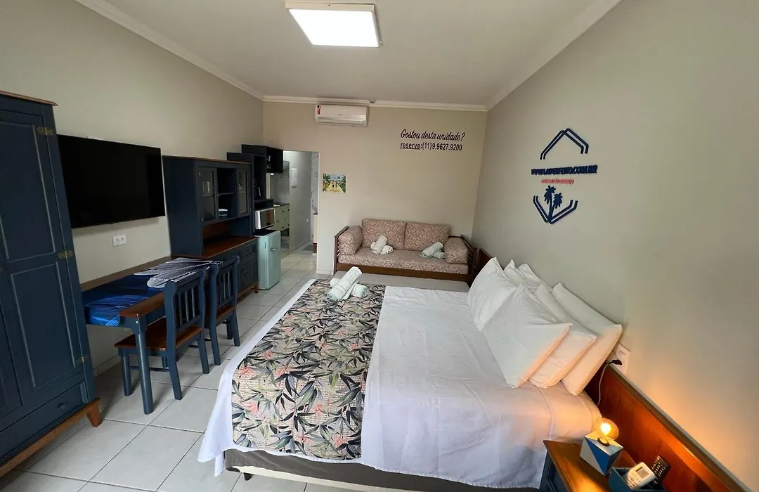 Flat Amarilis na Riviera São Lourenço - suíte 306-1