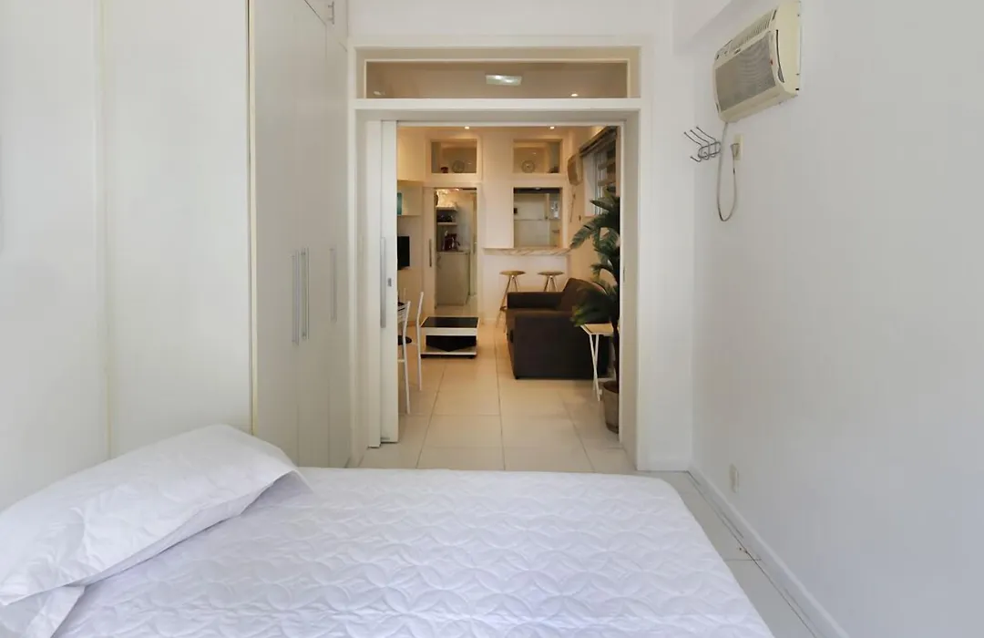 Studio Na Avenida Atlantica De Frente Para A Praia-1