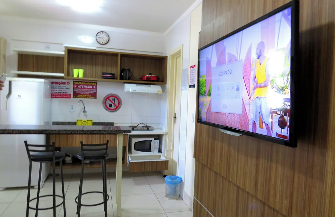 Lacqua Diroma - Flat Completo Com Cozinha Equipada-1