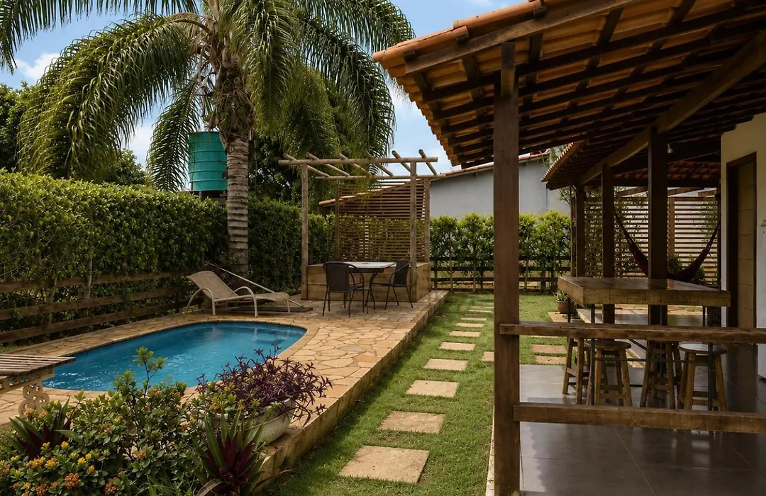 Casa com Jacuzzi Aquecida em Capitólio Charme e Aconchego-1
