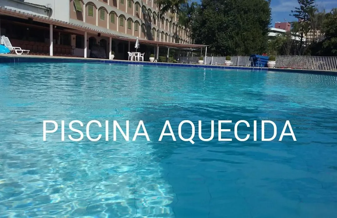 Flat No Apart-Hotel Cavalinho Branco Com Piscina Aquecida 1D8-1