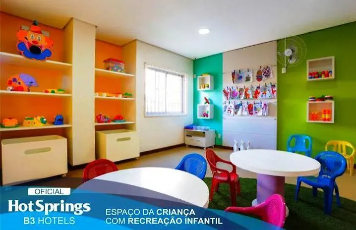 HOT SPRINGS HOTEL Caldas Novas-FLAT VIP-1