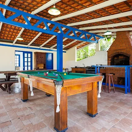 Chacara Com Piscina, Churrasqueira E Wifi Em Cotia-2