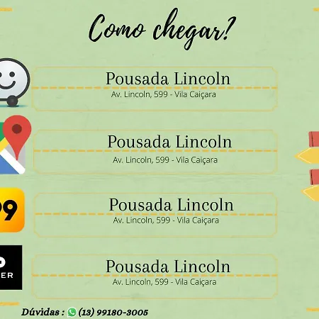Pousada&Hostel Lincoln Praia Grande-3