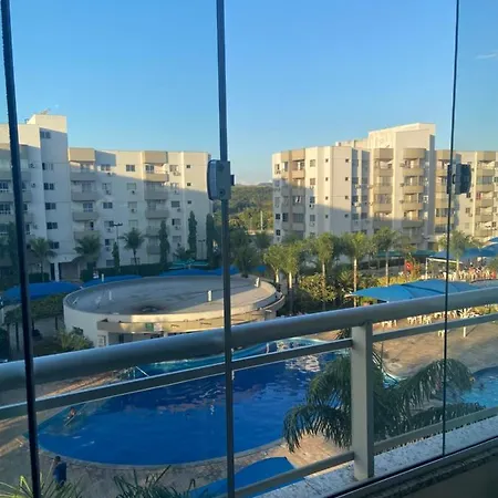 Apt 01 - Quarto- Lagoa Quente Flat Service-3