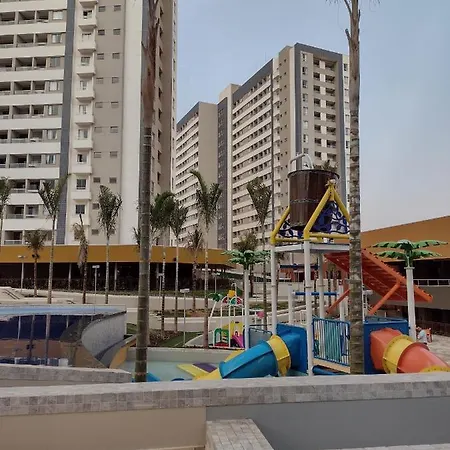 apartamento enjoy solar das águas Olímpia para 5 pessoas-2