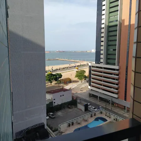 Flat Vista Mar No Meireles Na Beira Mar De Fortaleza 905-3