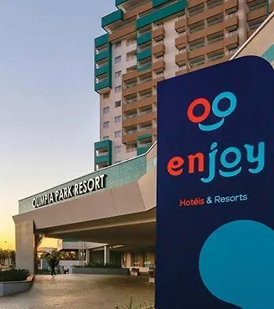 Apartamento Enjoy Olimpia Park Resort, ao lado do Thermas-2