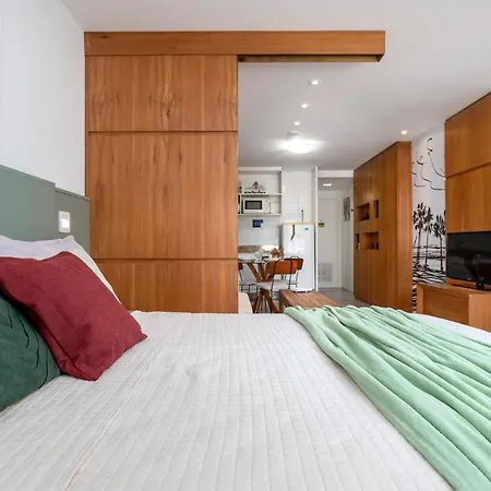 Estudio, Piscina, Sauna Na Lapa, Regiao Mais Boemia Do Rio-Hospedaqui-3