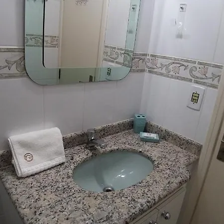 Flat 206 Hotel Cavalinho Branco (3 piscinas, elevador, sauna)-2