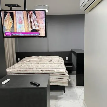 Apartamento de luxo no Hotel Stop-Inn Cristiano Machado-2