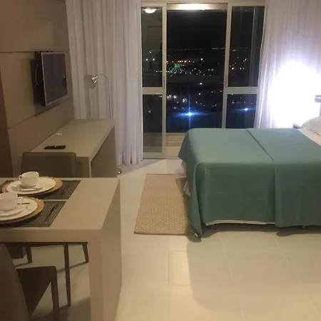 Hotel Vision Hplus, Flat Moderno E Completo Com Varanda, Brasilia-2