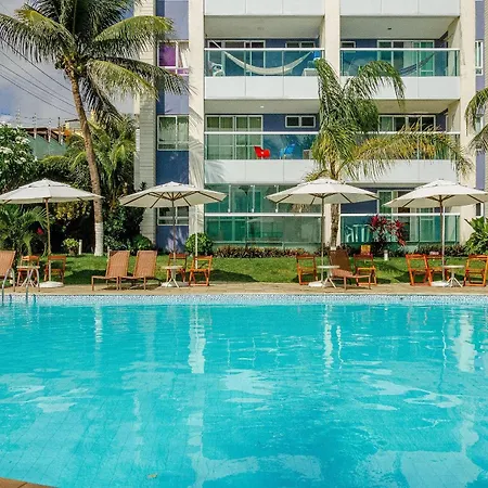 Suíte PÉ NA AREIA com PISCINA, WIFI e ESTACIONAMENTO em PONTA NEGRA-2