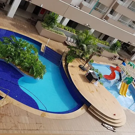 Apartamento Enjoy Olimpia Park Resort, ao lado do Thermas-3