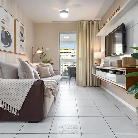 2 Quartos Com Varanda A 300M Riocentro Wi-Fi 120Mbps E Cozinha Completa - Condominio Com Piscina, Estacionamento, Portaria 24H E Parquinho Infantil - Apartamento Indicado Para Grupos, Hospedes A Trabalho E Criancas-3