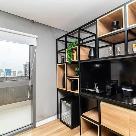 Studio De Luxo Mobiliado Moema-3