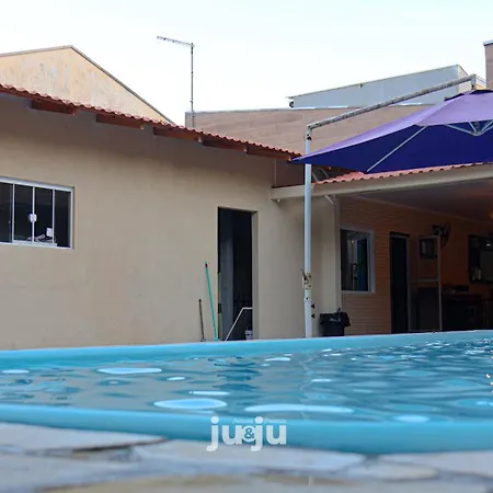 Recanto Pousada JU&JU Chalé com PISCINA COMPARTILHADA-2