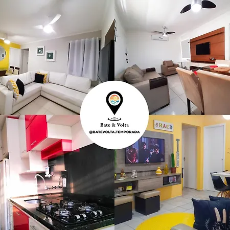 Bate&Volta - Apartamentos com 2 quartos próximo ao SESC Bertioga-2