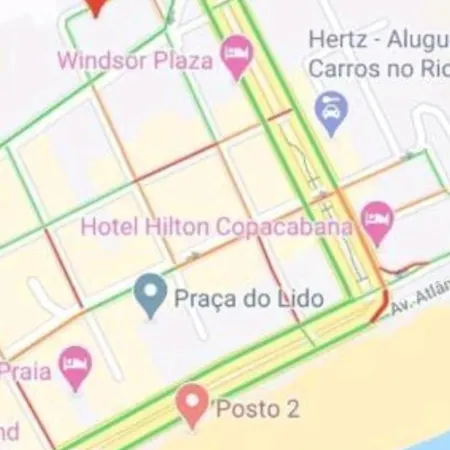 Quarto E Sala Silencioso Em Copacabana-3