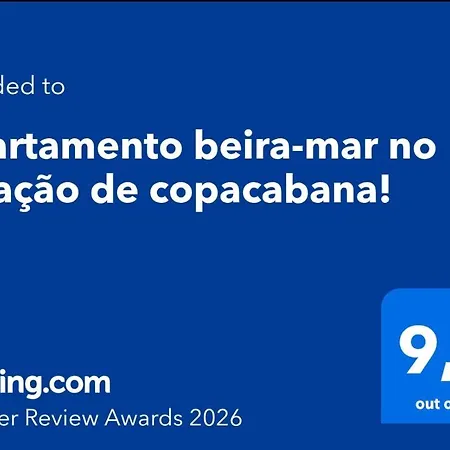 Apartamento Beira-Mar No Coracao De Copacabana!-2