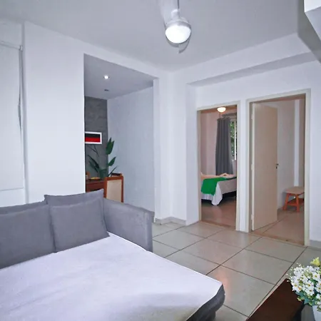 Otimo 2 Quartos Na Quadra Da Praia Para 6 Pessoas-3