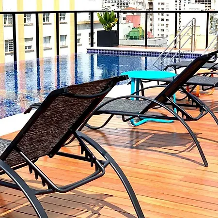 Apartamento Completo Lux Com Piscina Na Cobertura, Republica-3