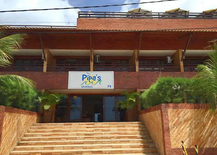 Flat Pipa'S Ocean A Passos Da Praia E Centro Pipa Praia de Pipa