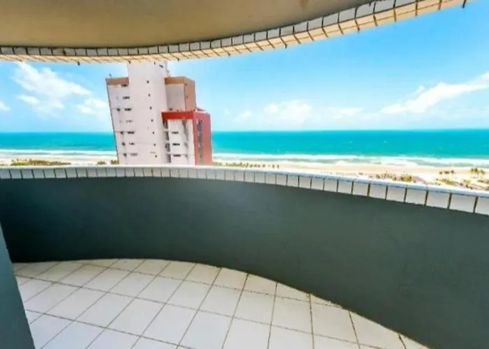 Apto Vista Beira Mar - Praia Do Futuro A 100 Mt Da Praia Fortaleza 