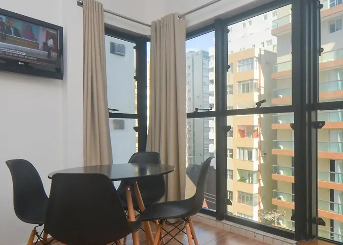 Flat Gonzaga Praia Aparthotel Santos 