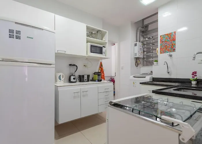 PERFEITO 2 Quartos a pé Praia de Copacabana, wifi, ar, lavanderia e cozinha completa Río de Janeiro