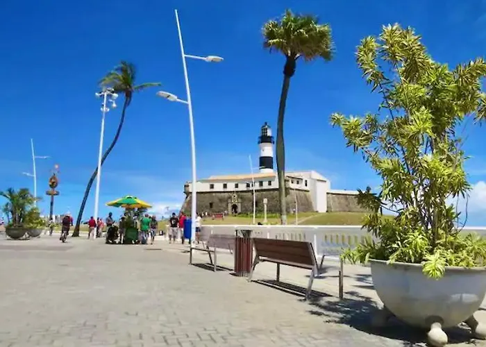 Apartamento Flat A Beira Mar Na Barra Salvador de Bahía
